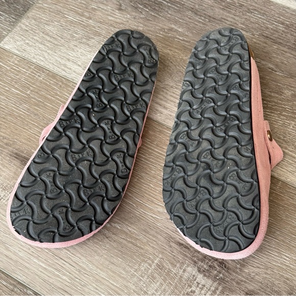 HOLD. Birkinstock Pink Suede Women's Clogs sz39 - Picture 4 of 4